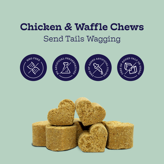 Chicken and Waffles Chews